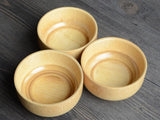 Natural Wooden Bamboo Bowl